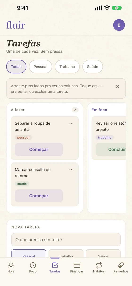 Tarefas